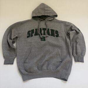 Colloseum San Jose State Spartans‎ Hooded Sweatshirt Gray Hoodie Embroidered M